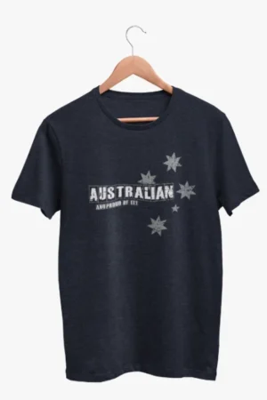 Australian & Proud Mens Half Hand TShirt