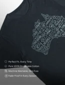 Aussie city names Navy Blue Mens Half Hand TShirt