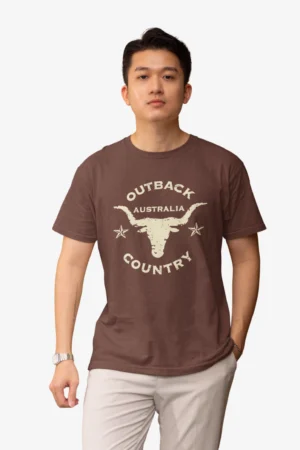 Aussie Premium Mens Half Hand TShirt