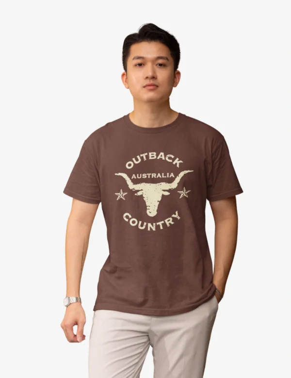 Aussie Premium Mens Half Hand TShirt