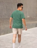 Aussie Crock Mens Half Hand Green TShirt