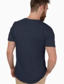 Aussie Turtle Mens Half Hand Navy Blue TShirt