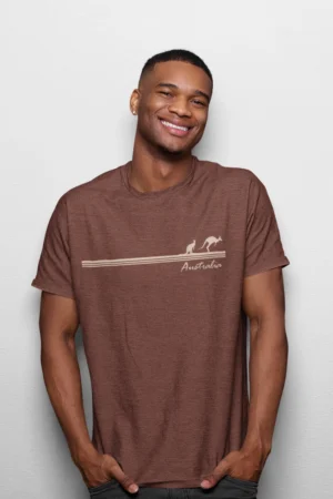 Aussie Mens Half Hand TShirt