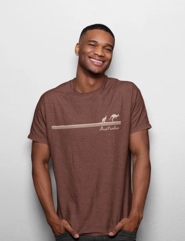 Aussie Mens Half Hand TShirt