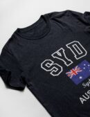 ADL Mens Half Hand Black TShirt