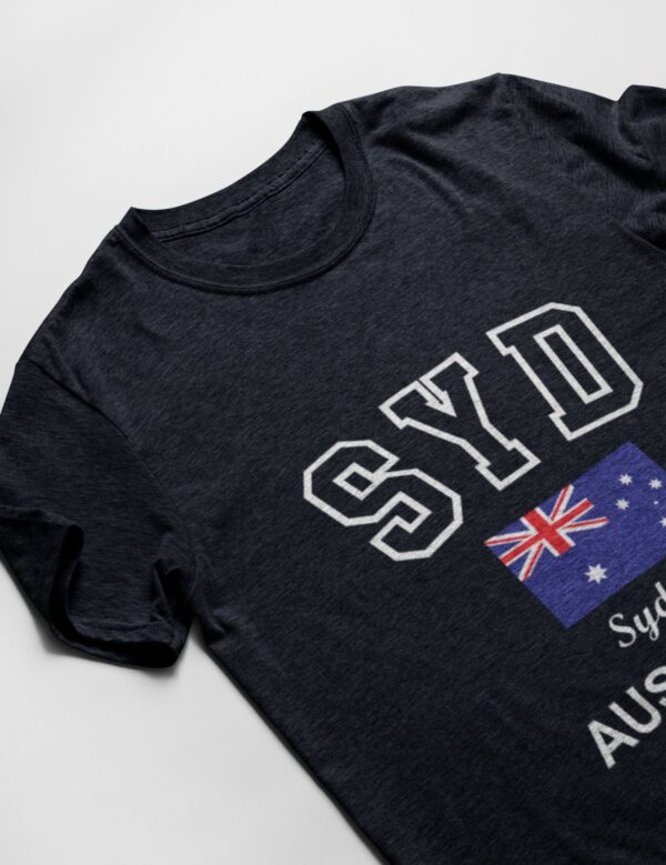ADL Mens Half Hand Black TShirt - Image 2