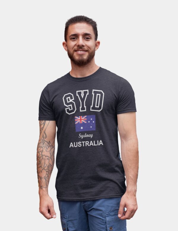 ADL Mens Half Hand Black TShirt