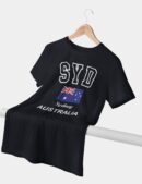 ADL Mens Half Hand Black TShirt