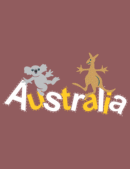 Aussie Khola & Kangroo Mens Half Hand TShirt